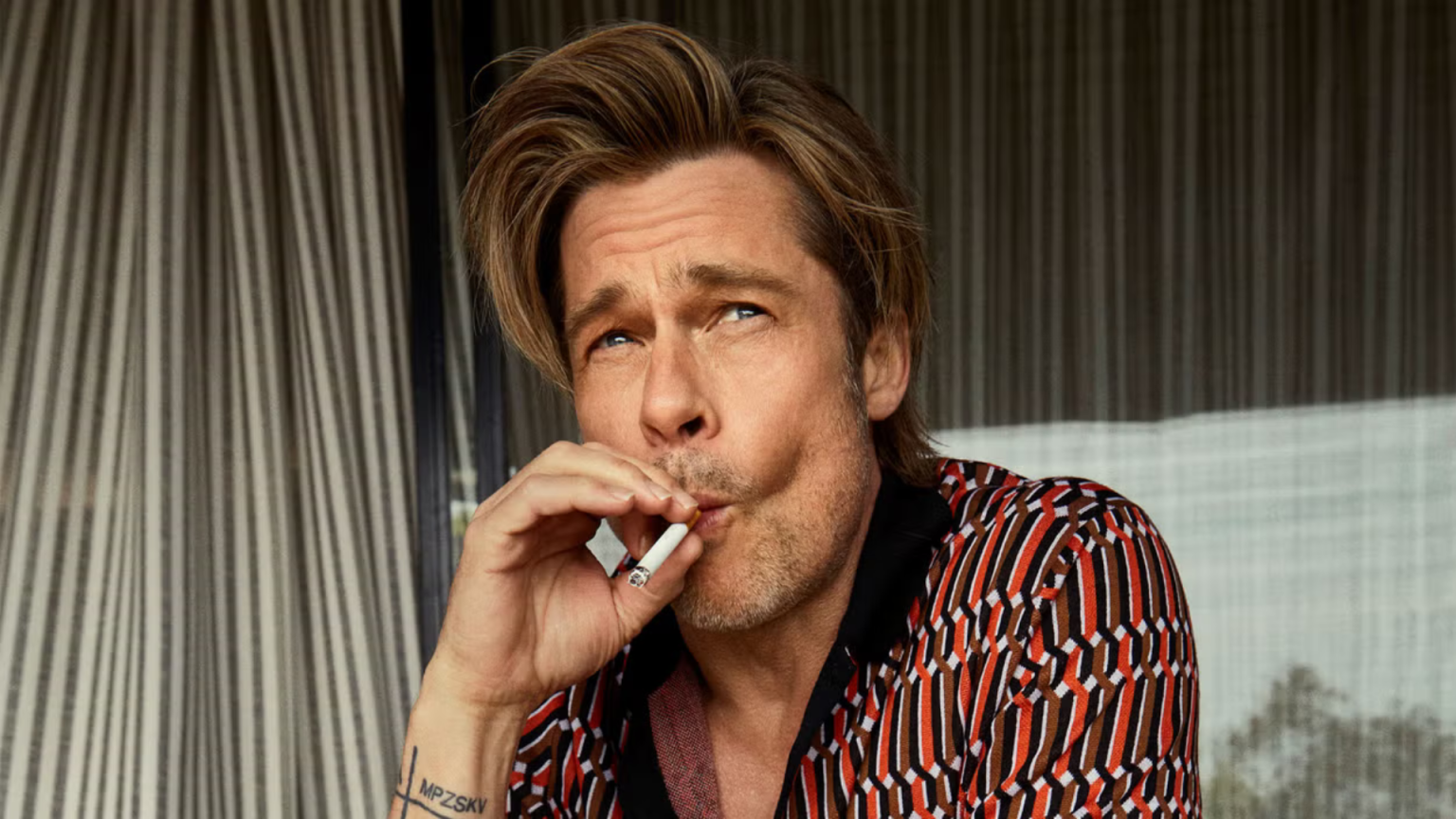 Look Brad Pitt en Roland Garros 2026