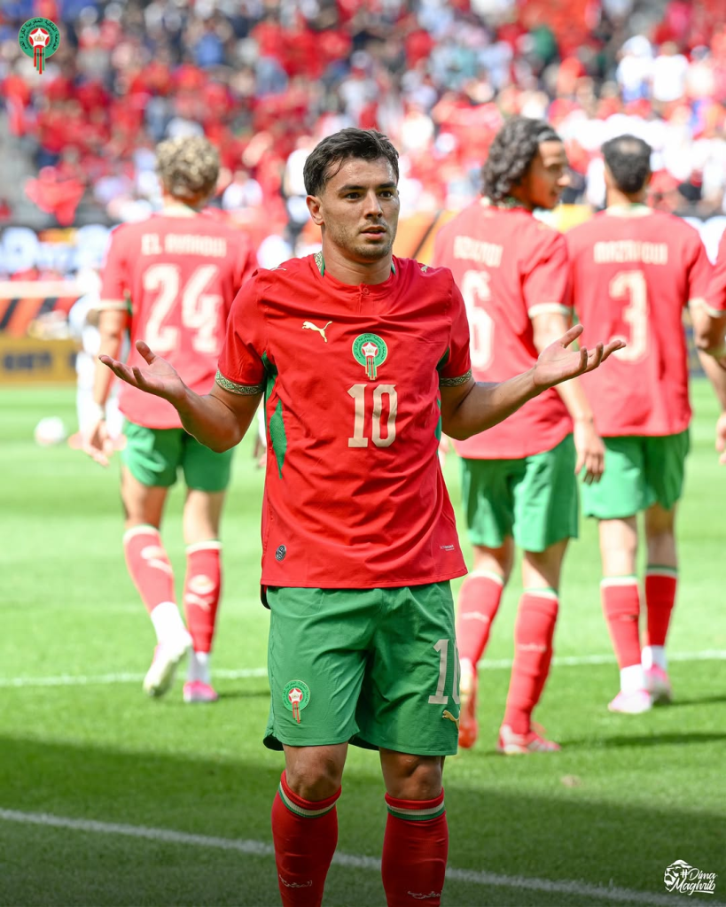 La playera de la selección Marruecos