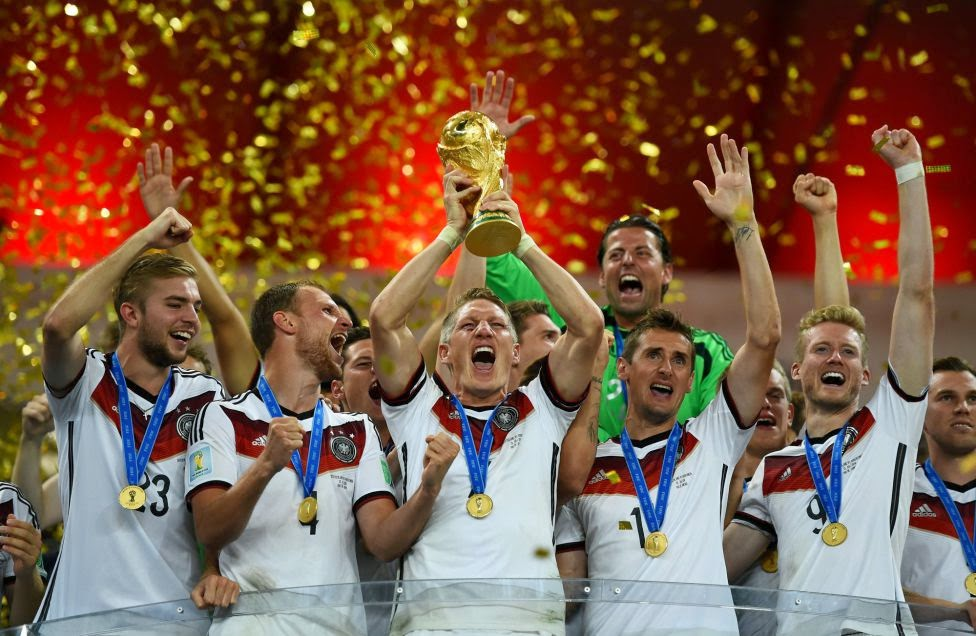 Alemania celebra su cuarto título