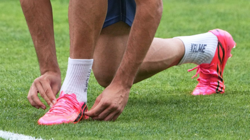 zapatillas rosadas Mundial 2026