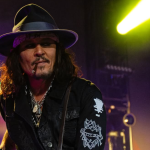 Alice Cooper, Johnny Depp y Joe Perry