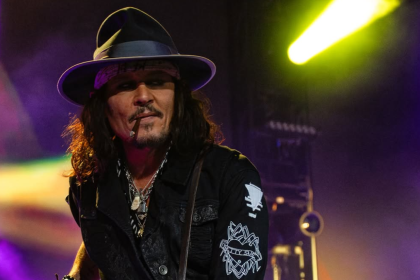 Alice Cooper, Johnny Depp y Joe Perry