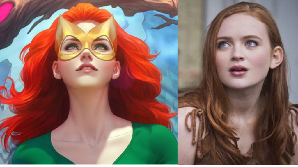 Sadie Sink es Jean Grey