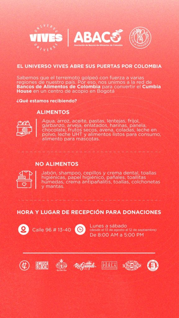 UNIVERSO VIVES ayuda