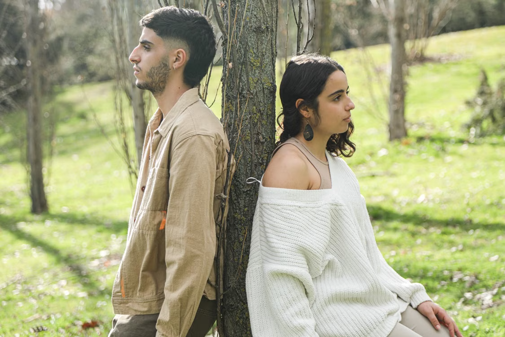 pareja de hombre y mujer