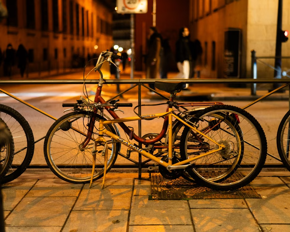 bicicleta paseo nocturno
