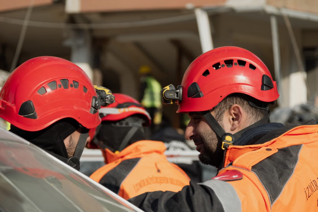 equipos de rescate