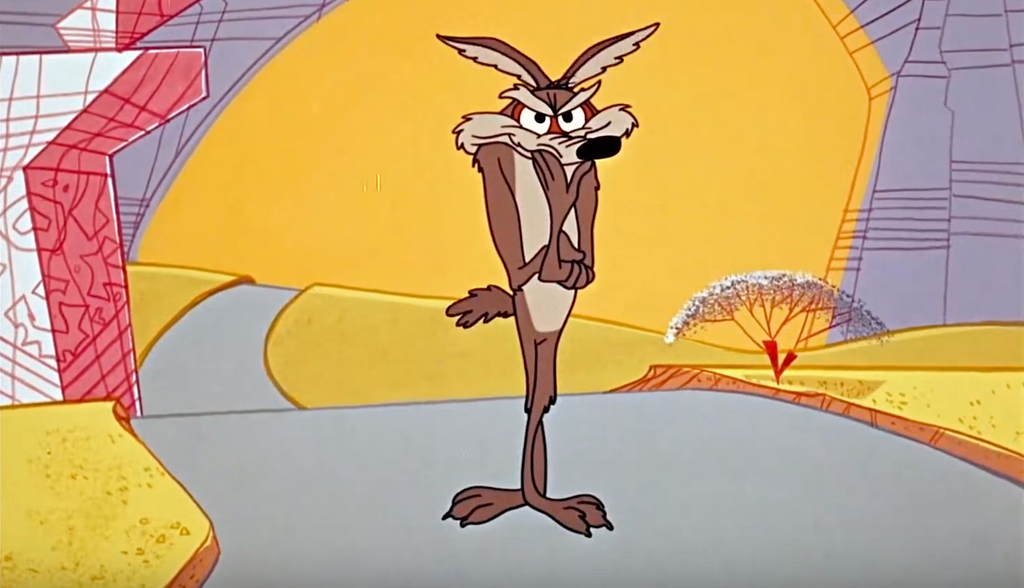 Coyote dibujo animado